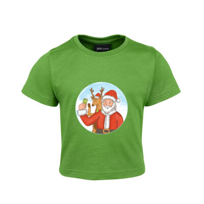 Smile for a selfie Blitzen - Infant Tee Thumbnail